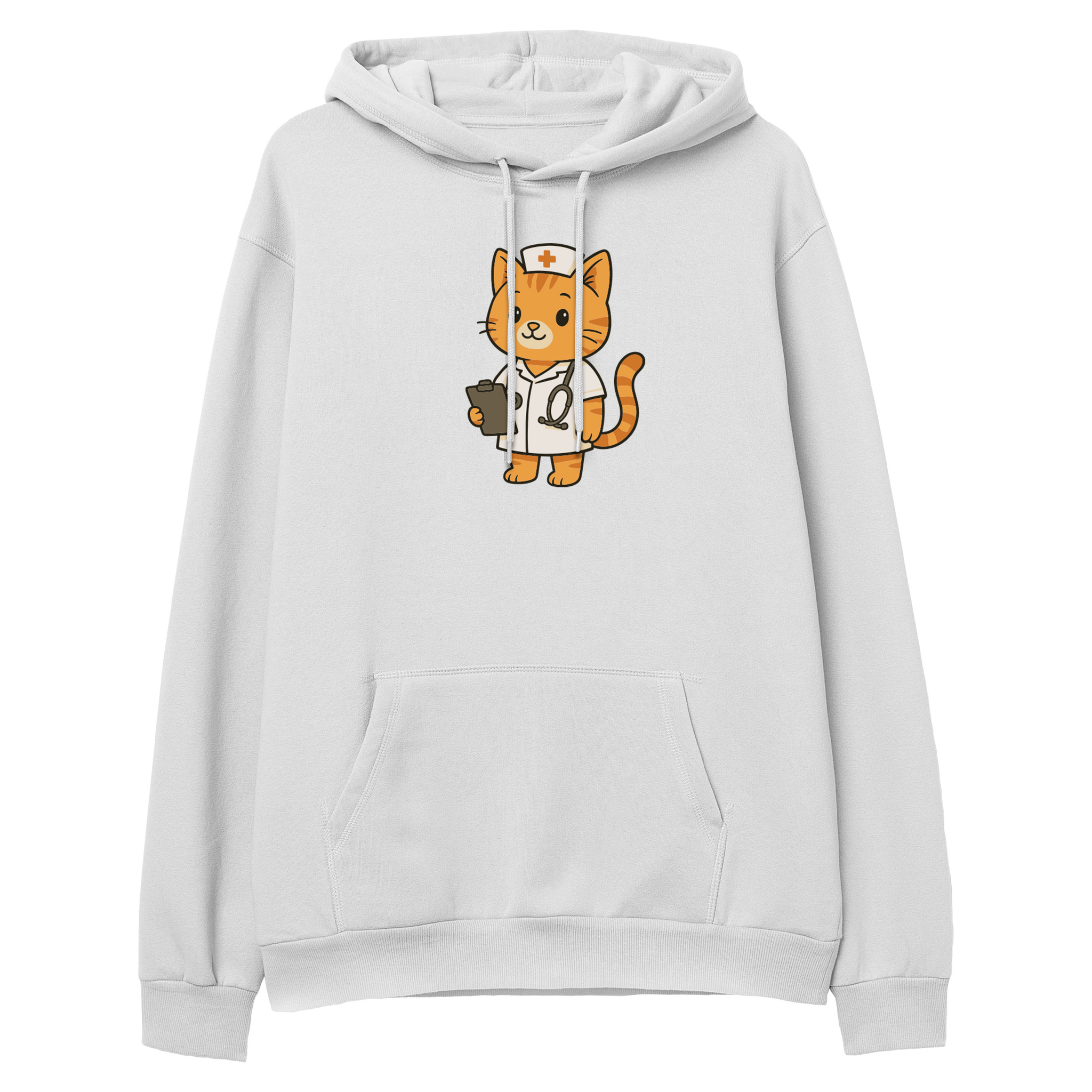 Nurse Cat - Regular Hoodie