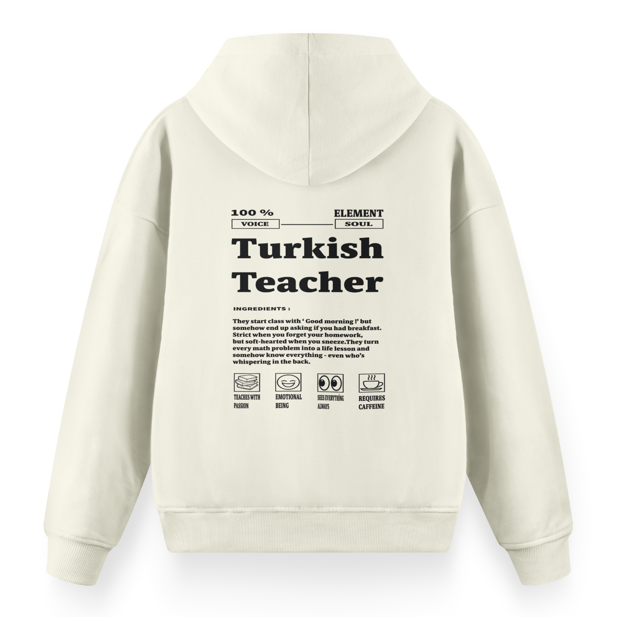 Turkish Teacher - Premium Oversize Hoodie