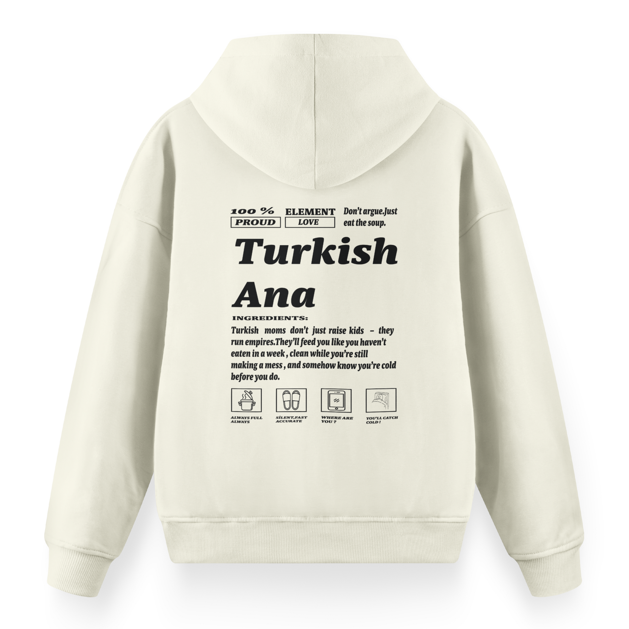 Turkish Ana - Premium Oversize Hoodie
