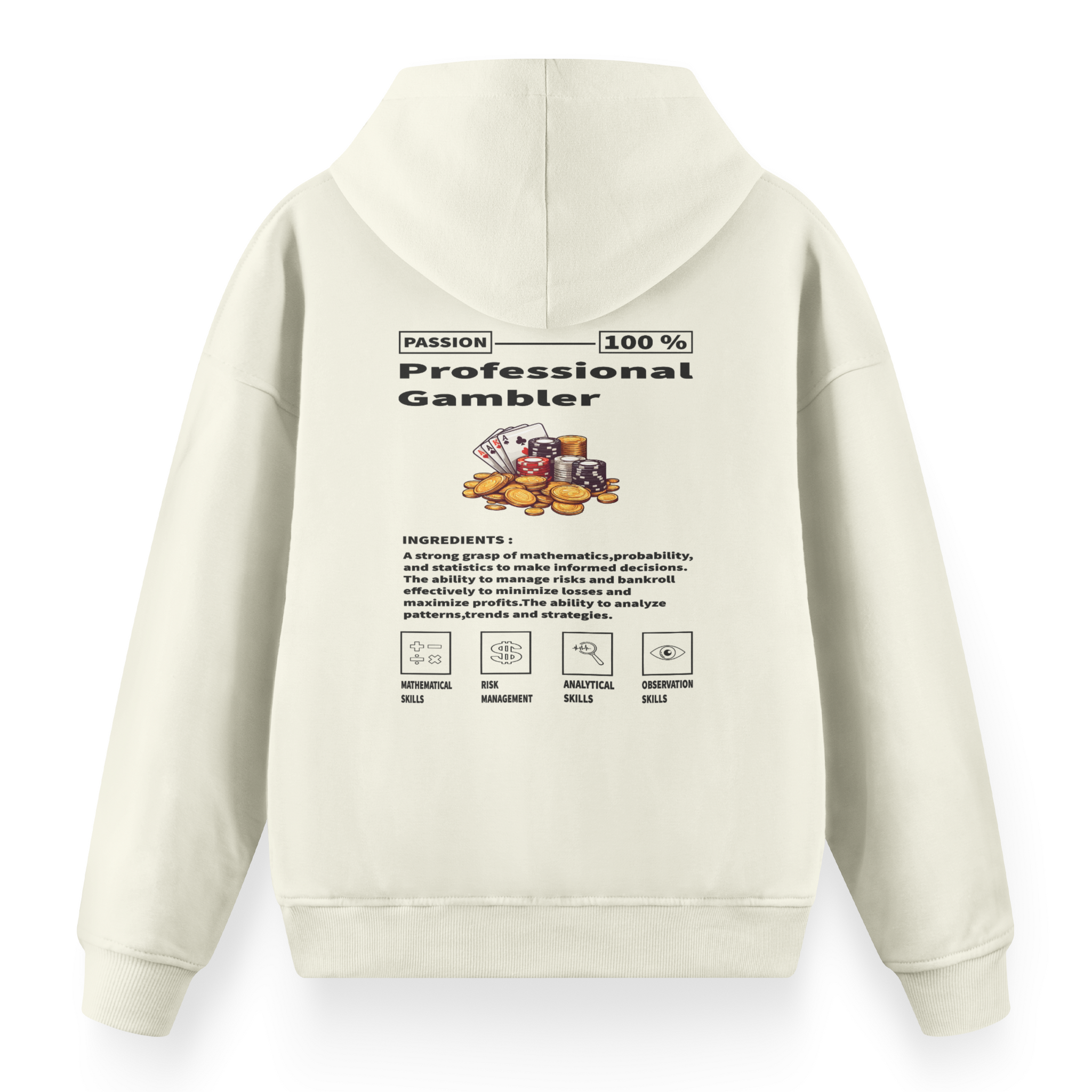 Profesyonel Kumarbaz - Premium Oversize Hoodie