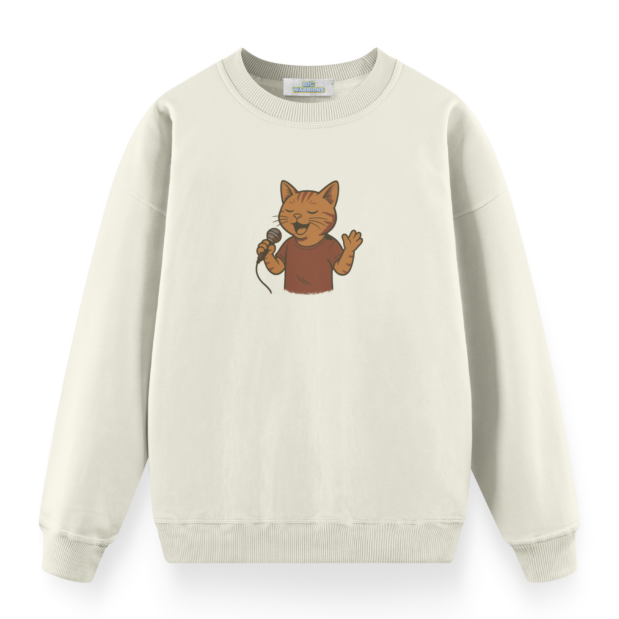 Soloist Cat - Premium Oversize Sweatshirt