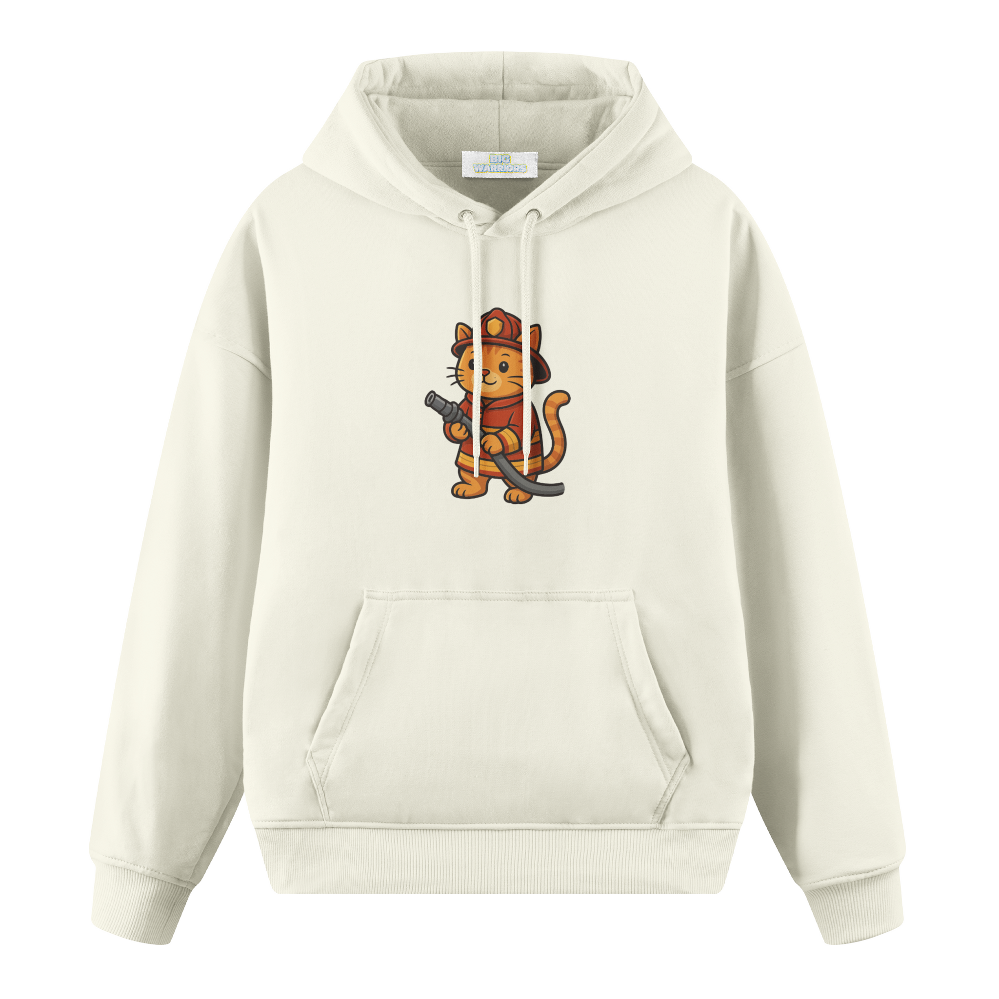 Fireman Cat - Premium Oversize Hoodie