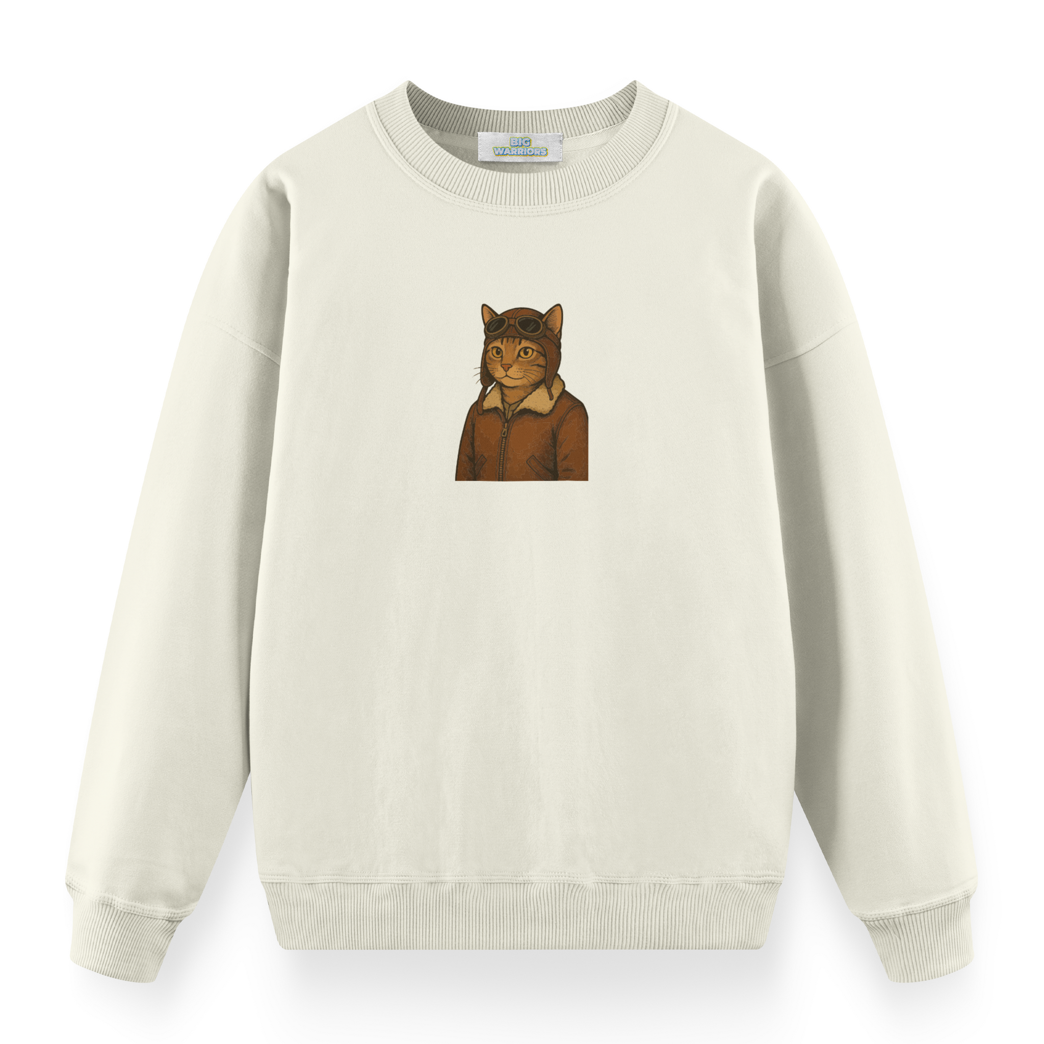 Pilot Cat - Premium Oversize Sweatshirt