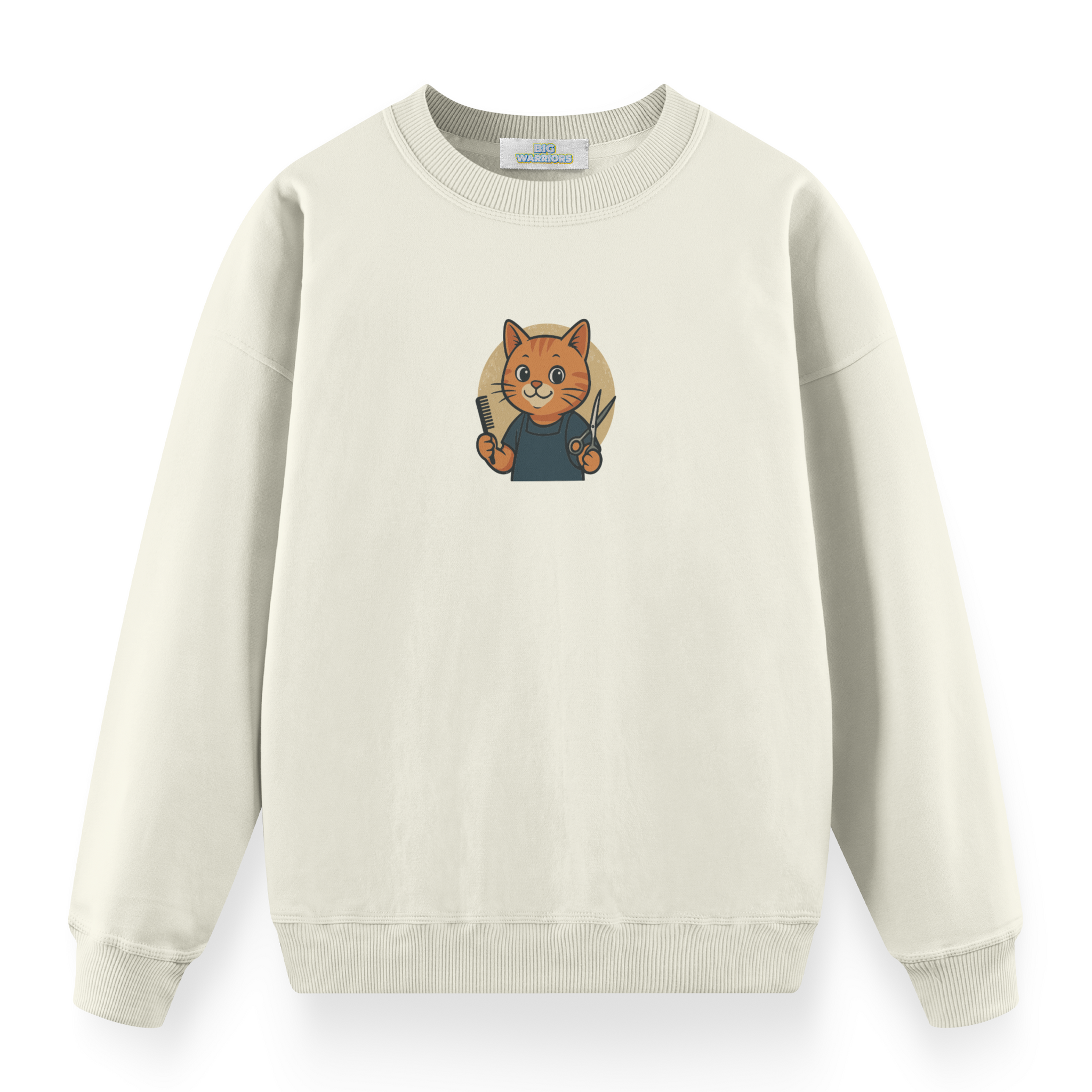 Barber Cat - Premium Oversize Sweatshirt