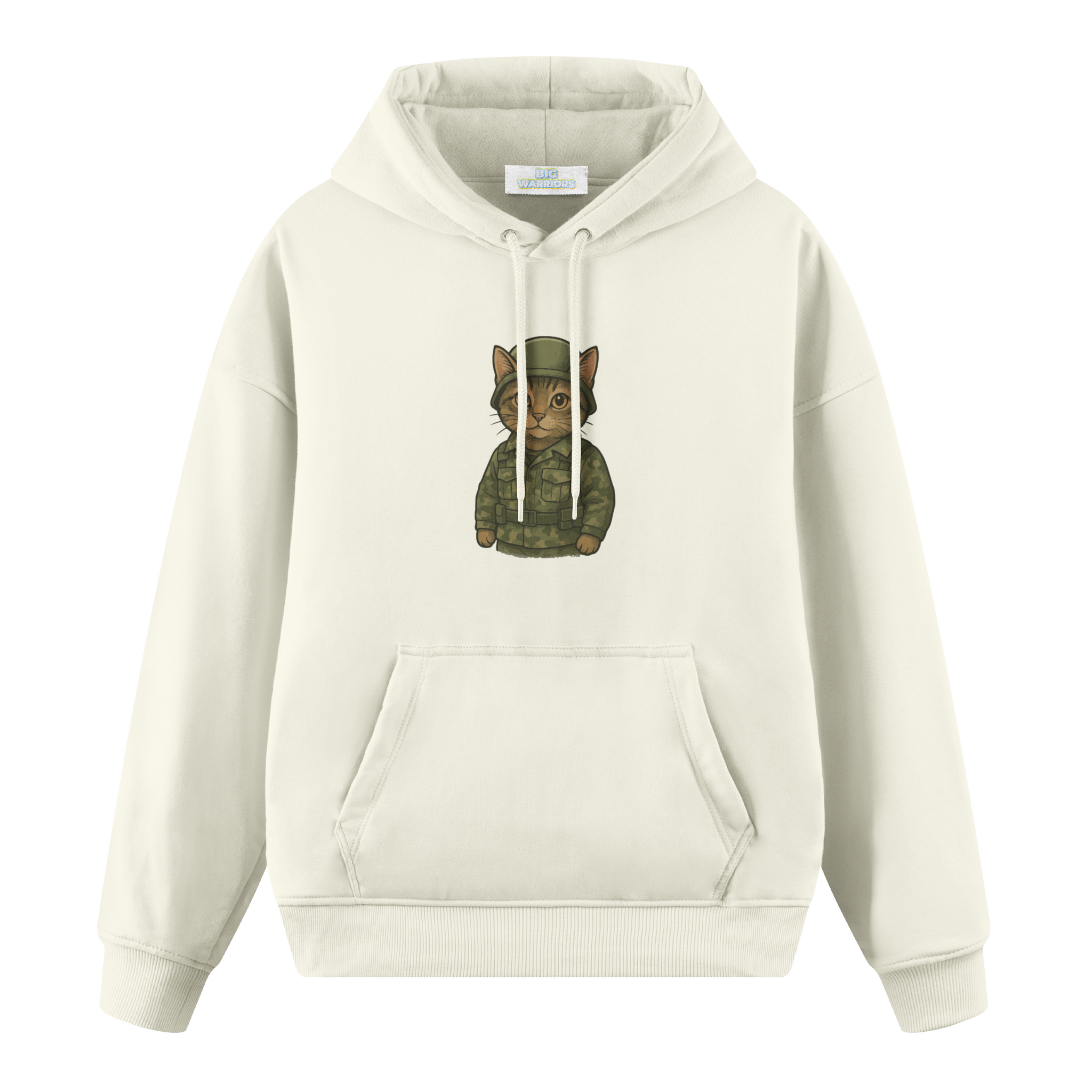 Soldier Cat - Premium Oversize Hoodie