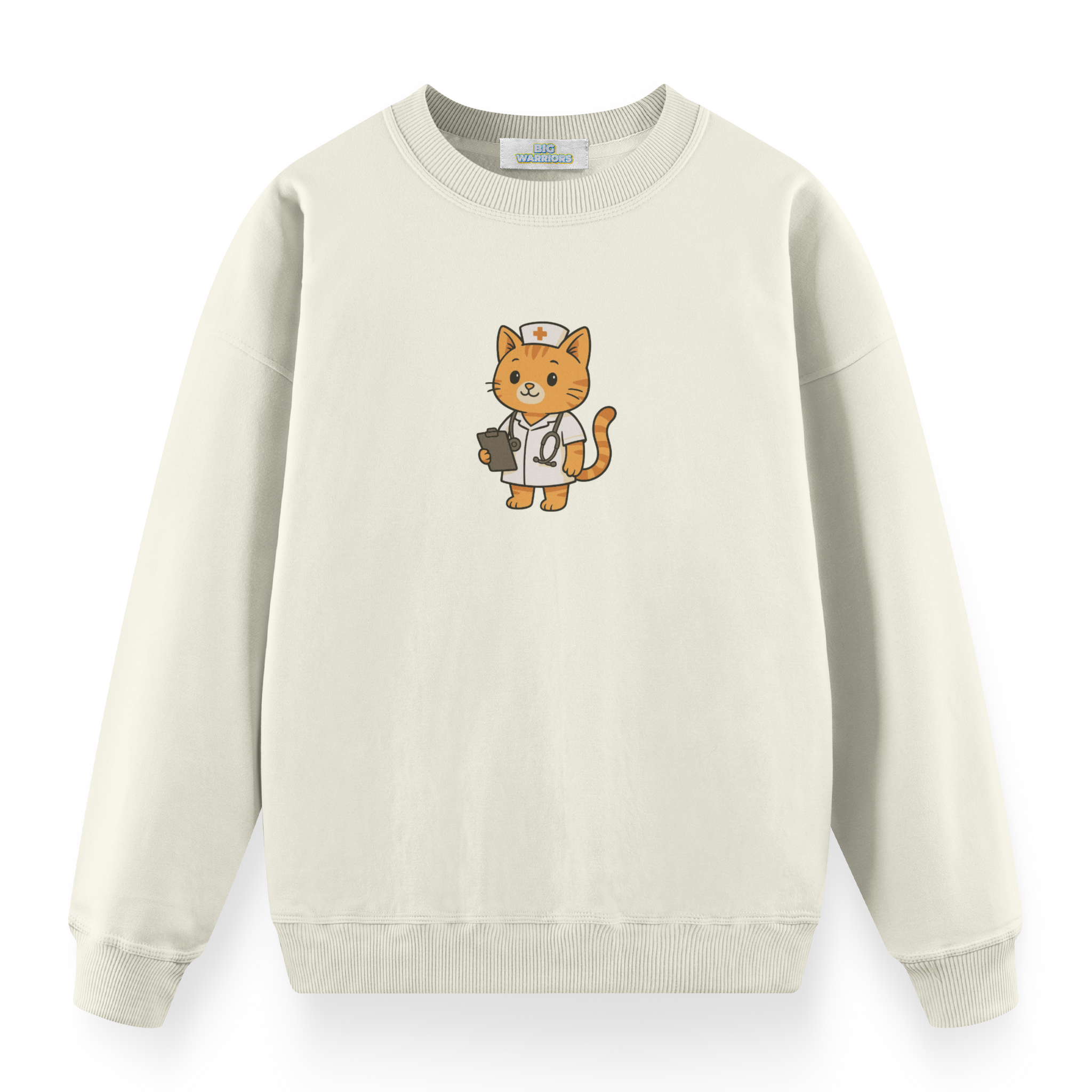 Nurse Cat - Premium Oversize Sweatshirt