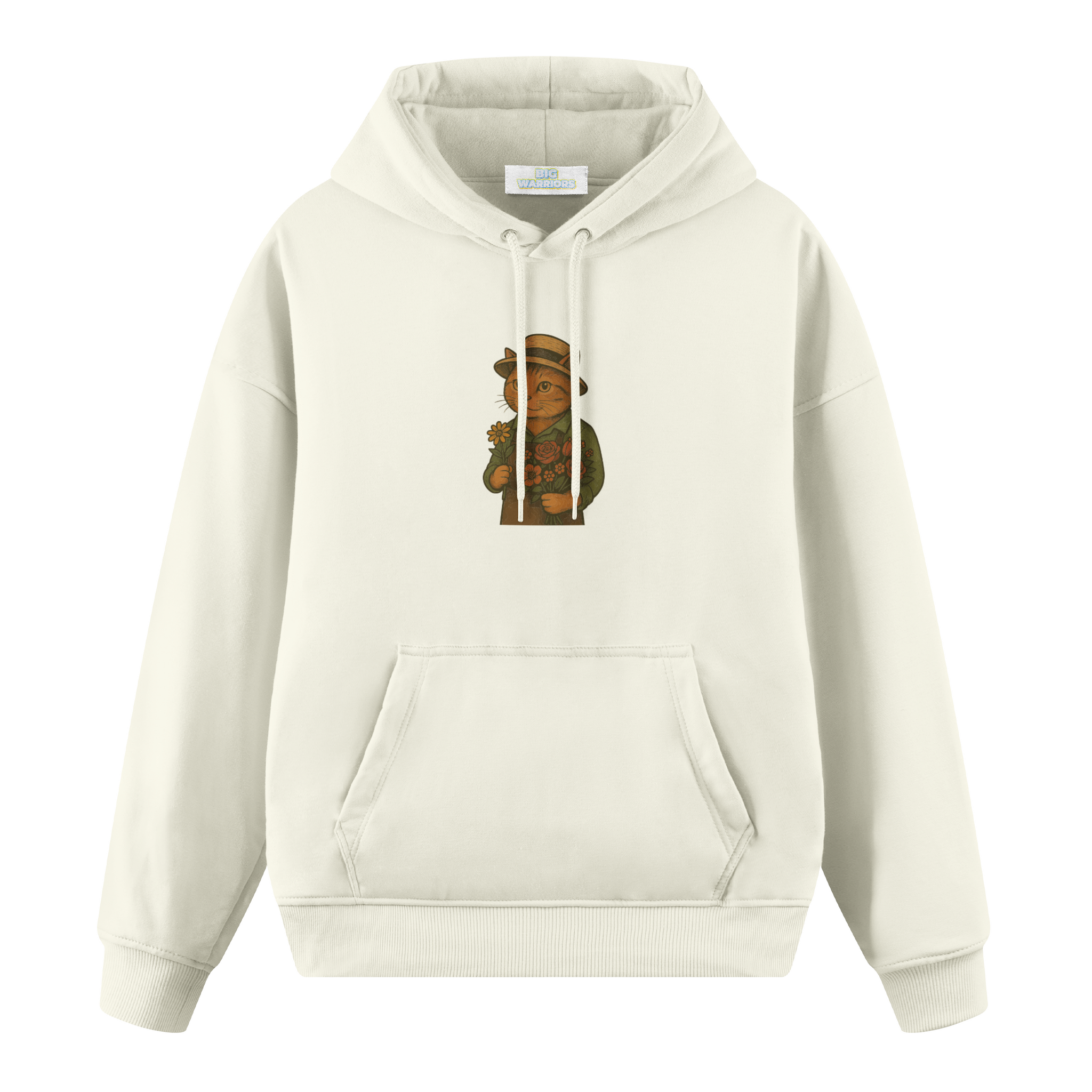 Florist Cat - Premium Oversize Hoodie