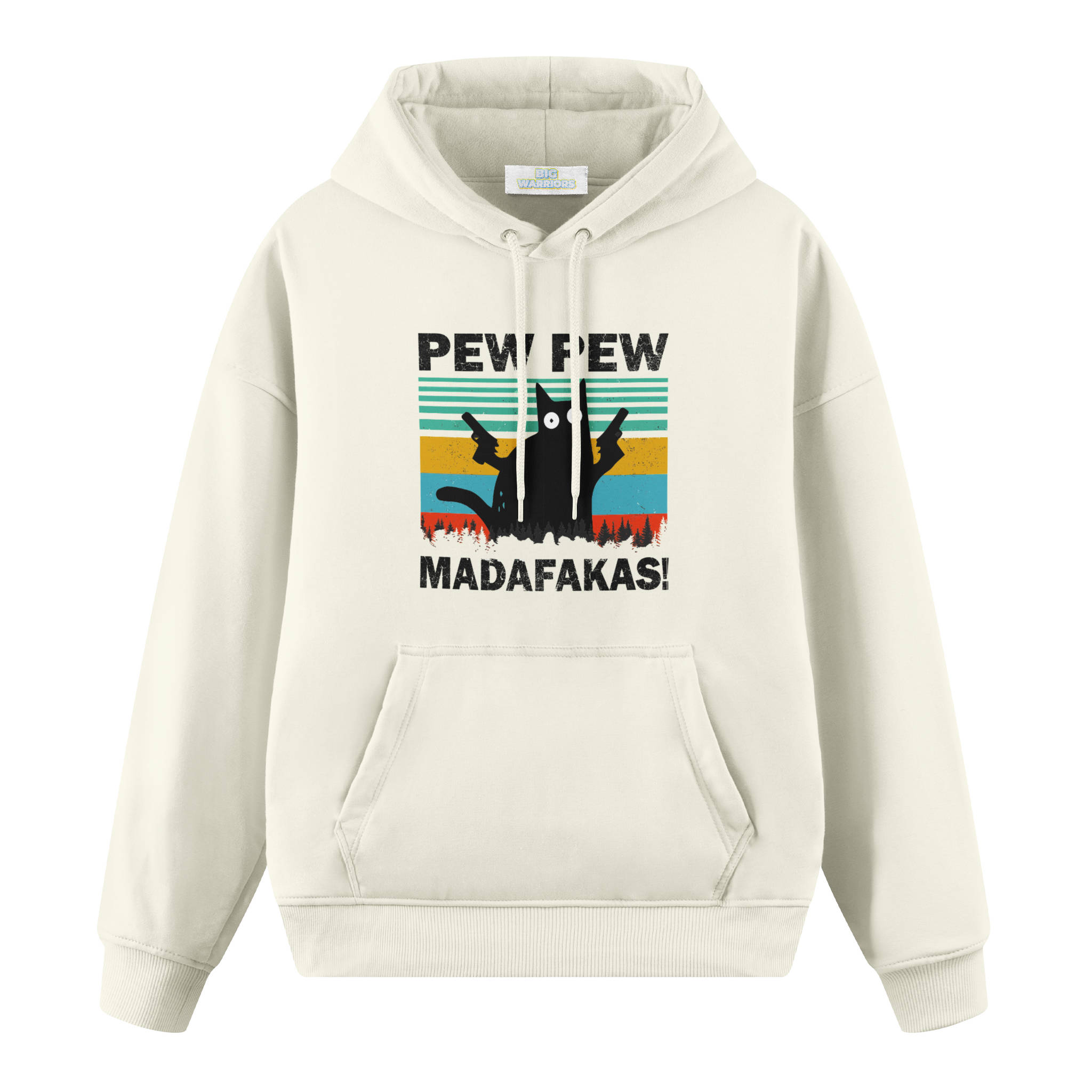 Pew Pew Cat - Premium Oversize Hoodie