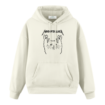 Meowtallica - Premium Oversize Hoodie