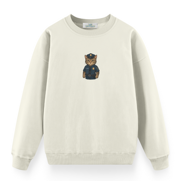 Police Cat - Premium Oversize Sweatshirt
