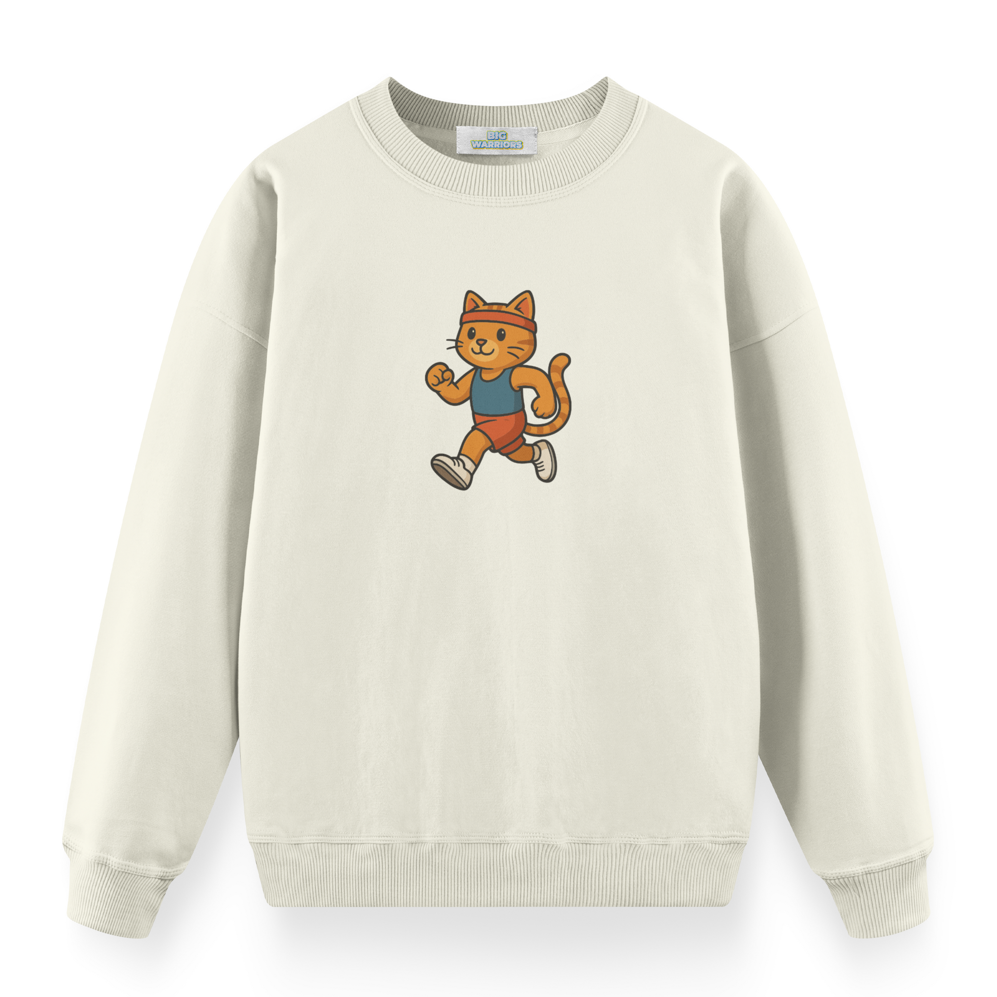 Athlete Cat - Premium Oversize Sweatshirt