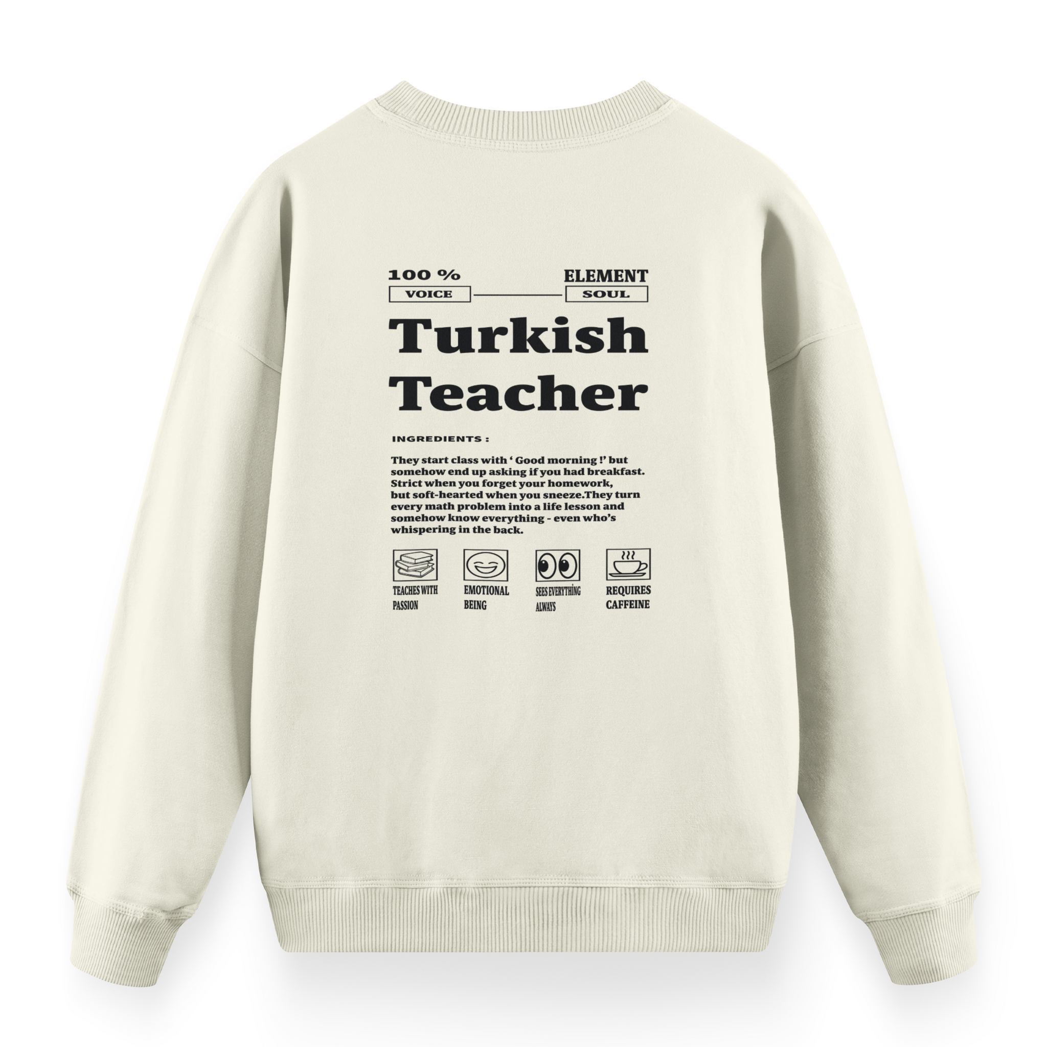 Turkish Teacher - Premium Oversize Sweatshirt