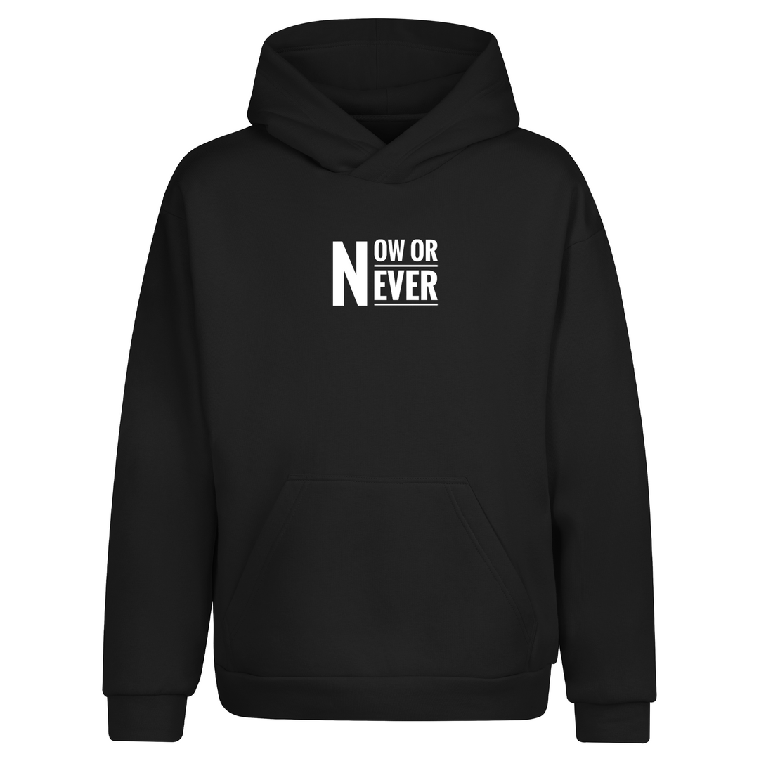 Now or Never - Oversize Hoodie