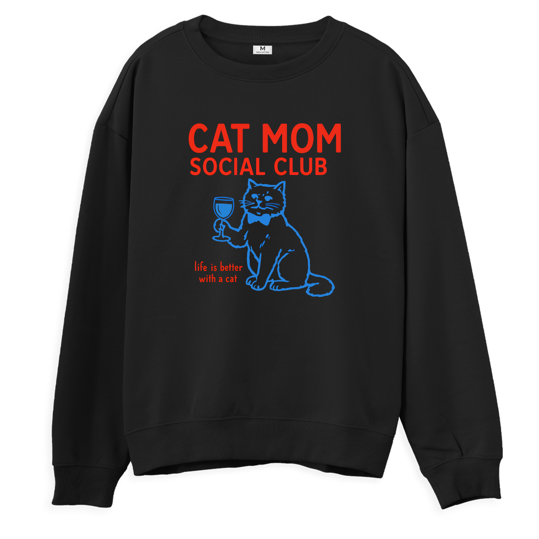 Cat Mom Social Club - Regular Sweatshirt