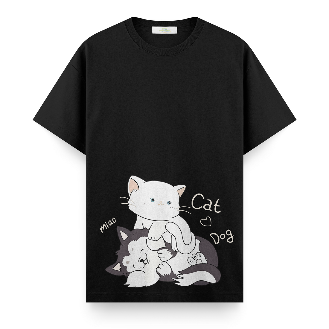 Cat - Dog - Regular T-shirt