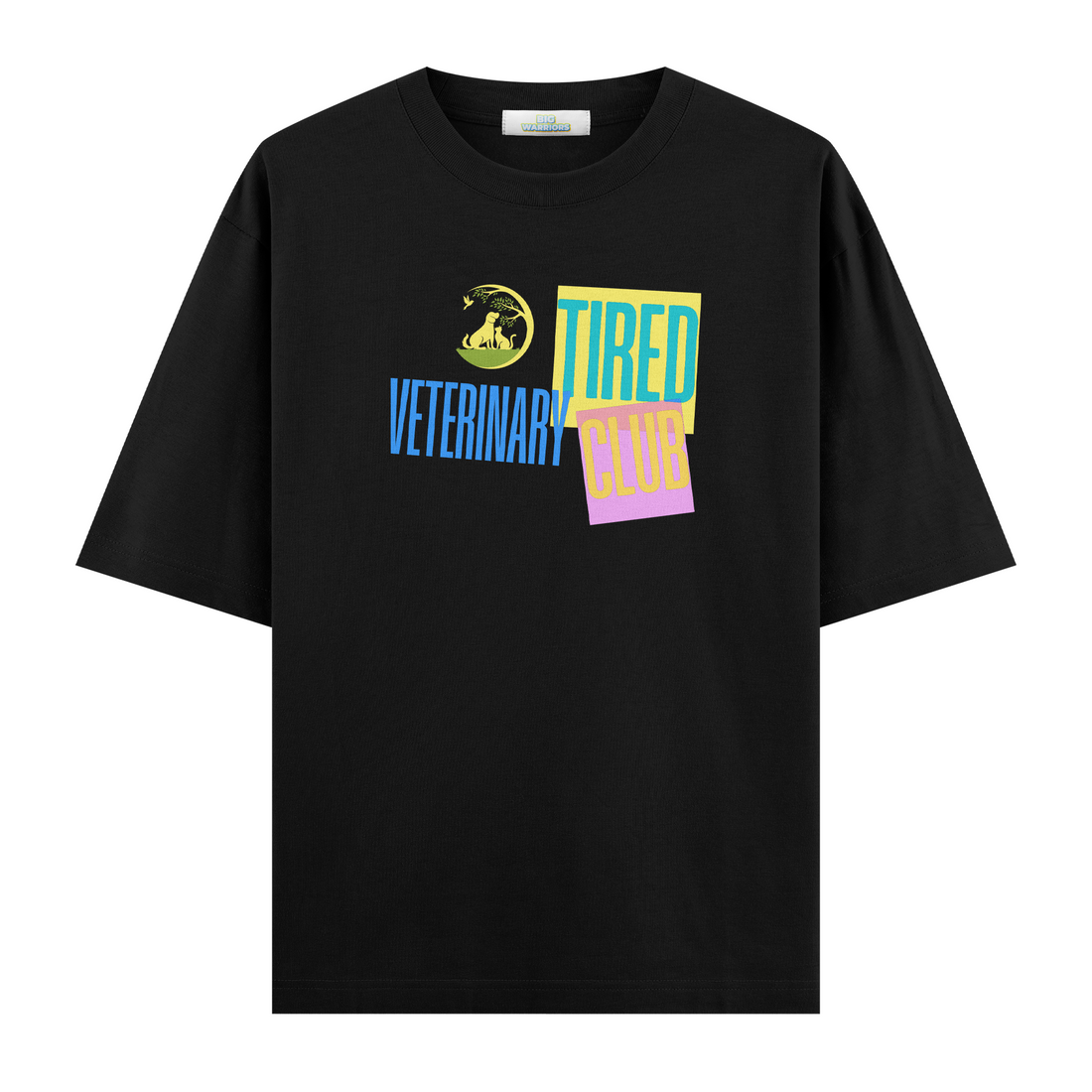 Tıred Veterınary Club II - Oversize T-shirt