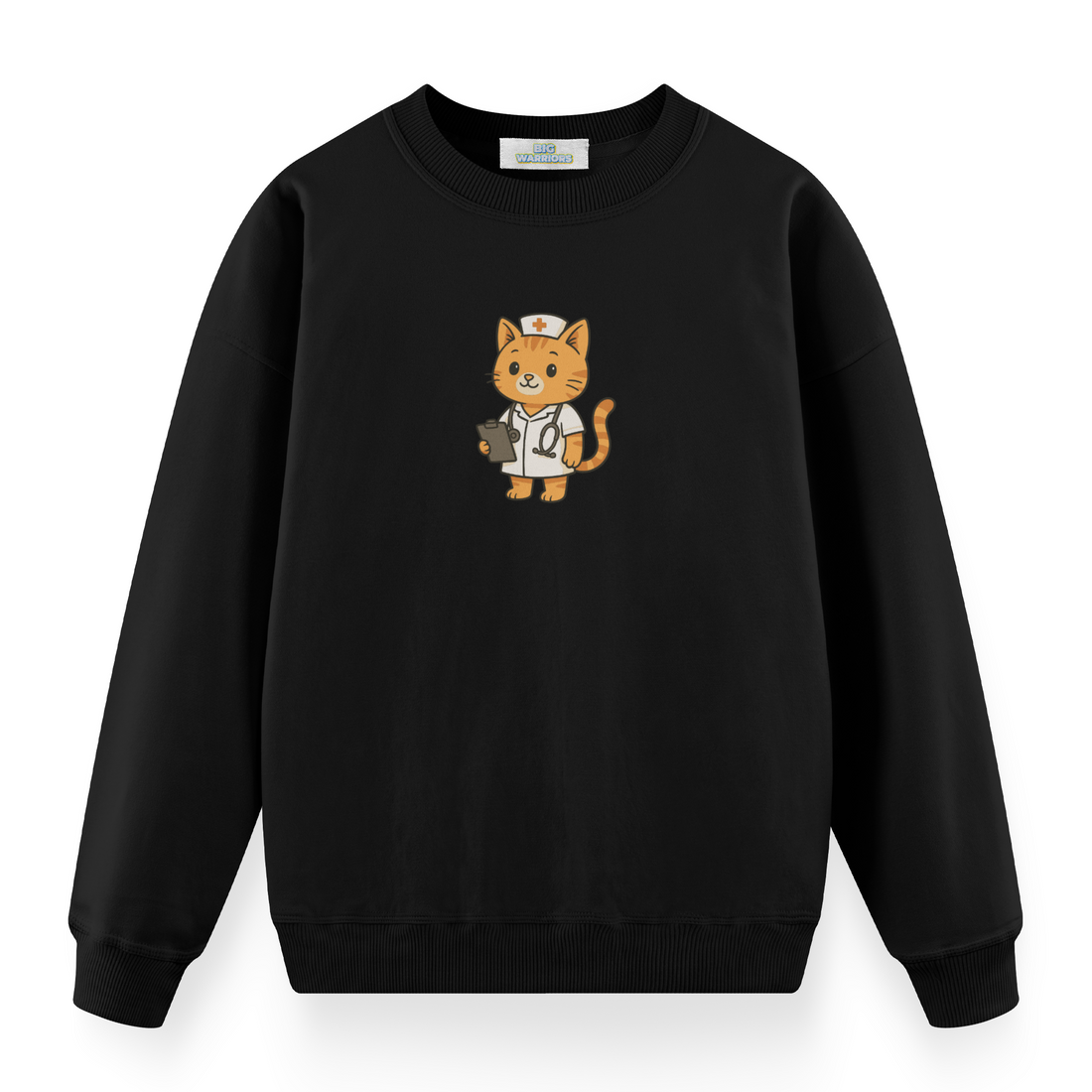 Nurse Cat - Premium Oversize Sweatshirt