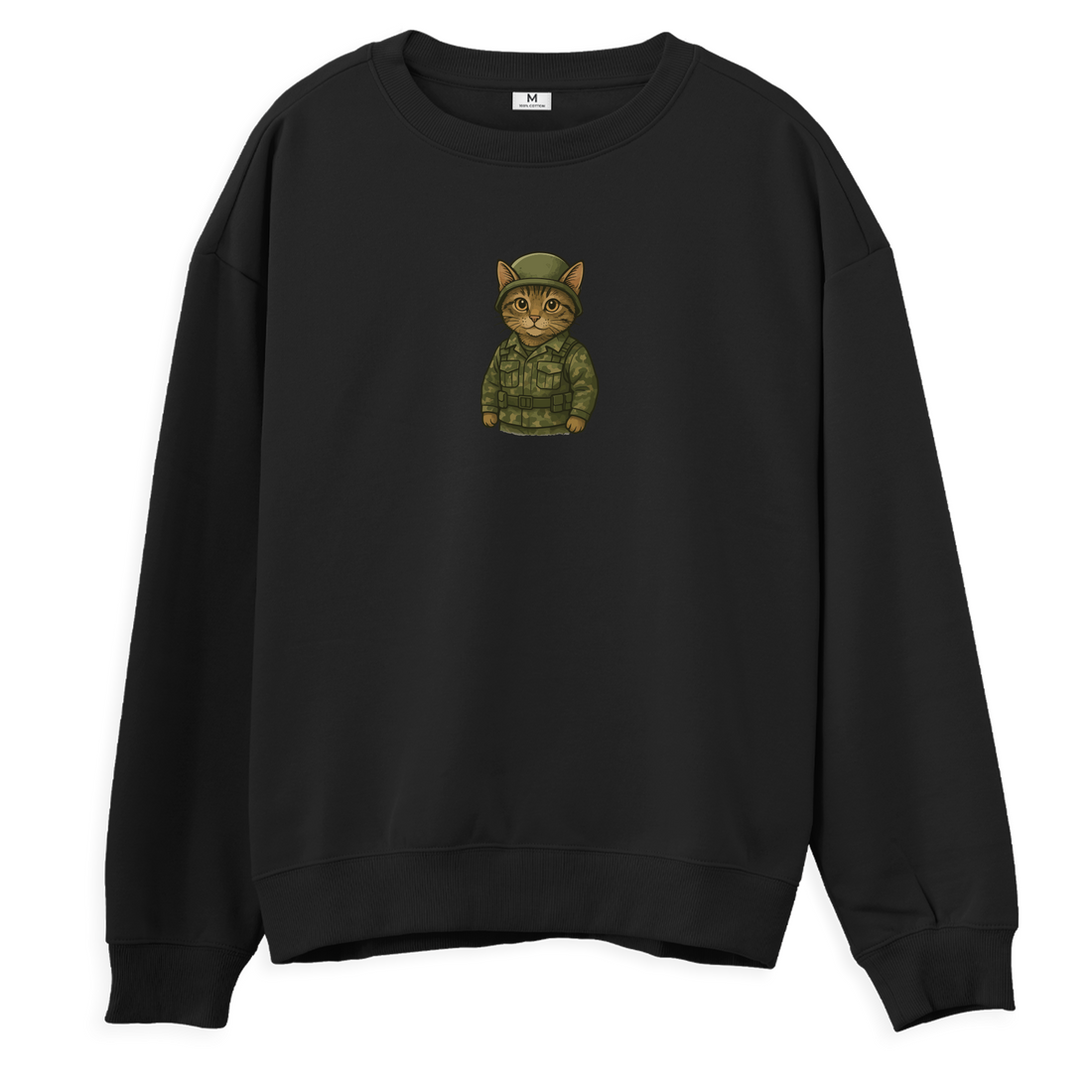 Soldier Cat - Regular Sweatshirt