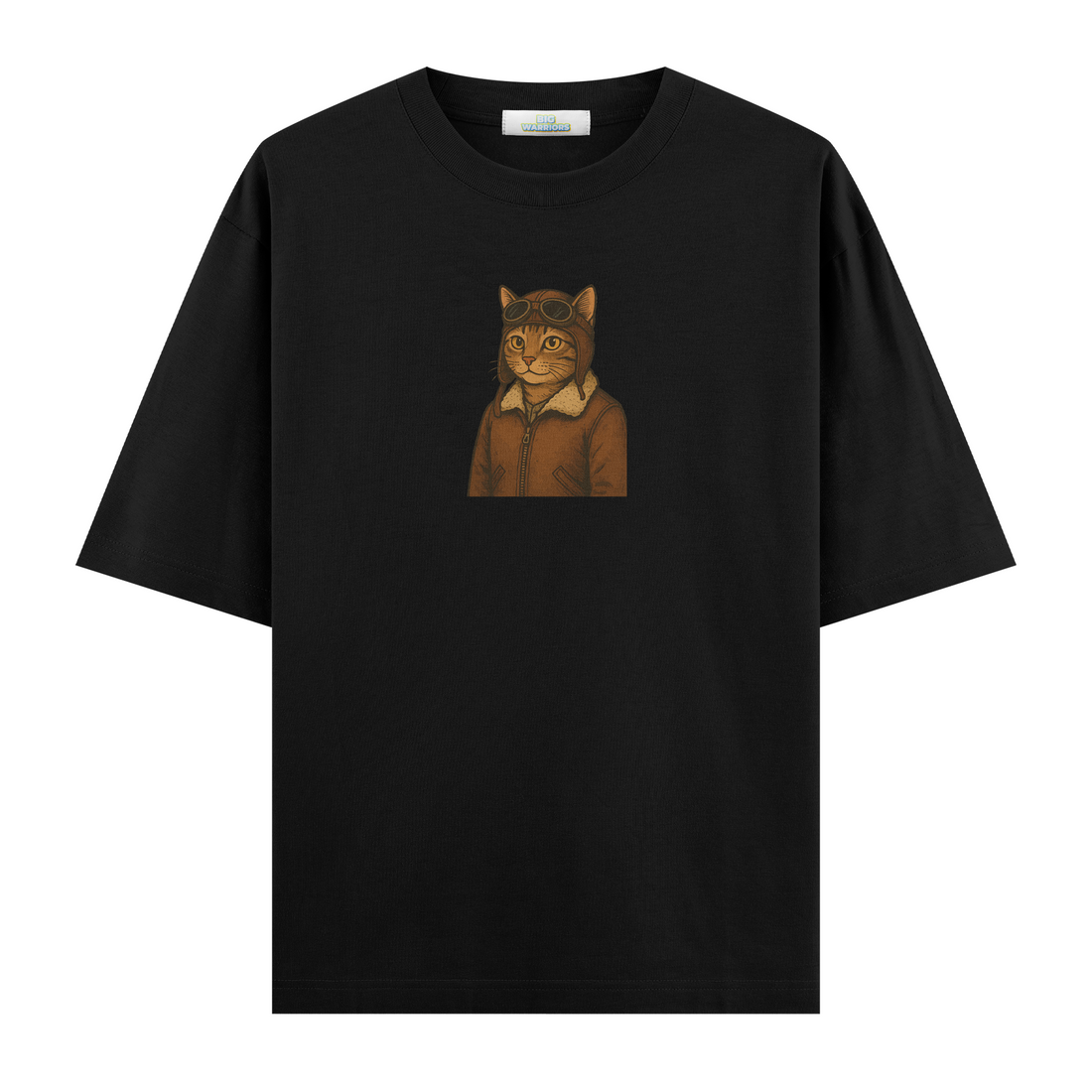Pilot Cat - Oversize T-shirt