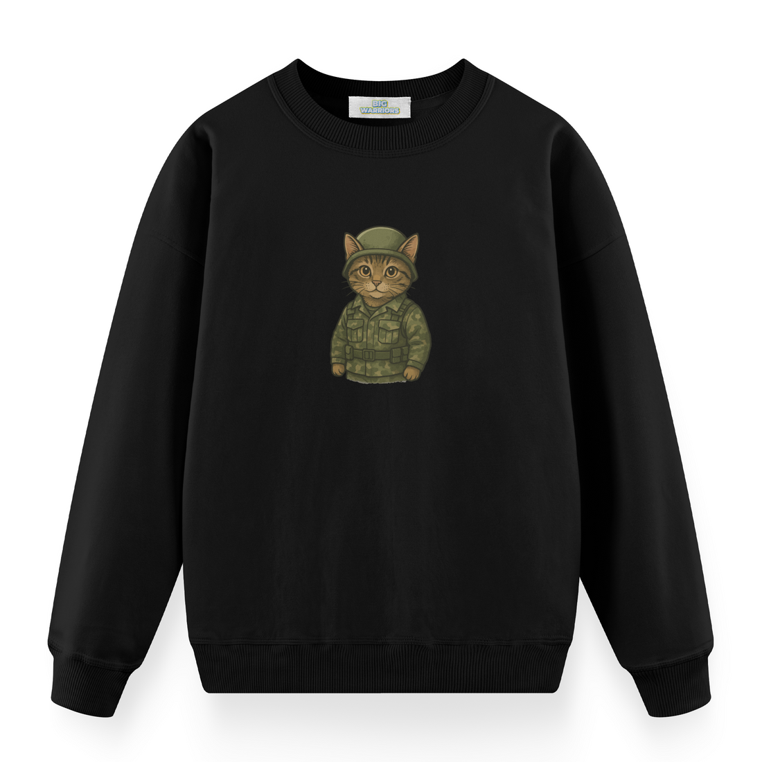 Soldier Cat - Premium Oversize Sweatshirt