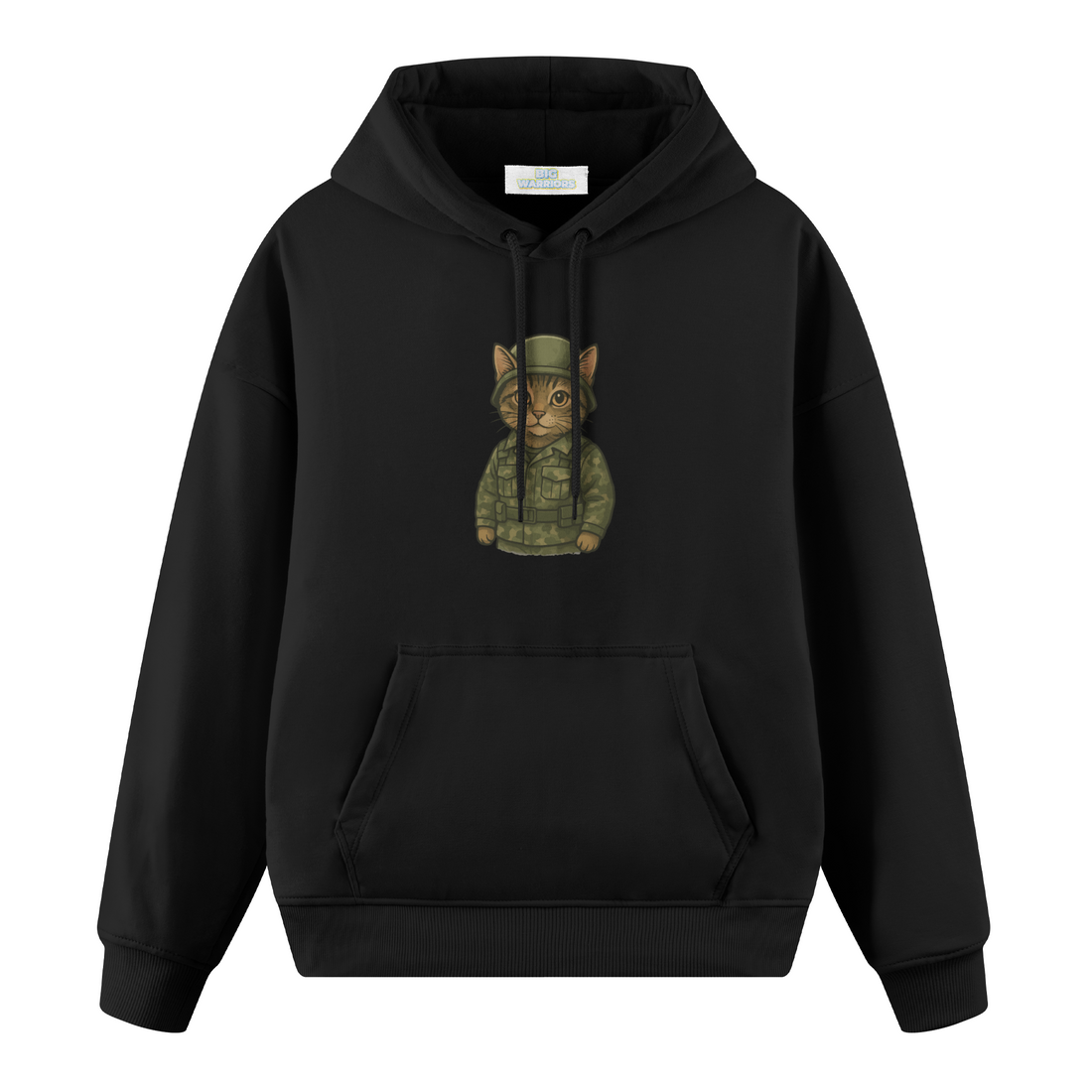 Soldier Cat - Premium Oversize Hoodie