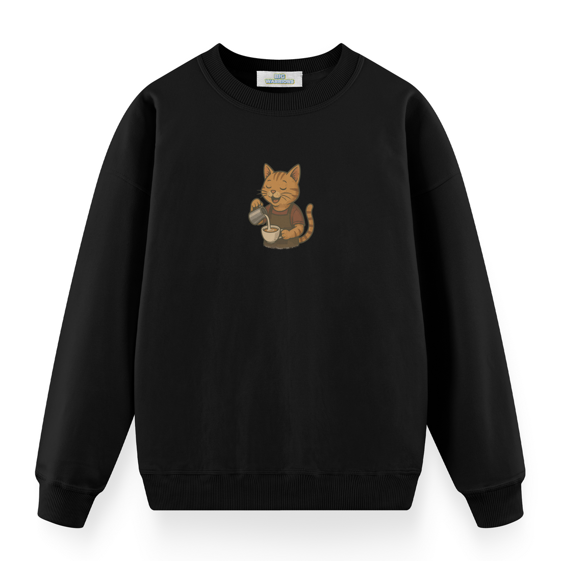 Barista Cat - Premium Oversize Sweatshirt
