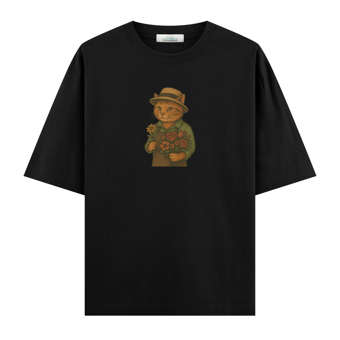 Florist Cat - Oversize T-shirt
