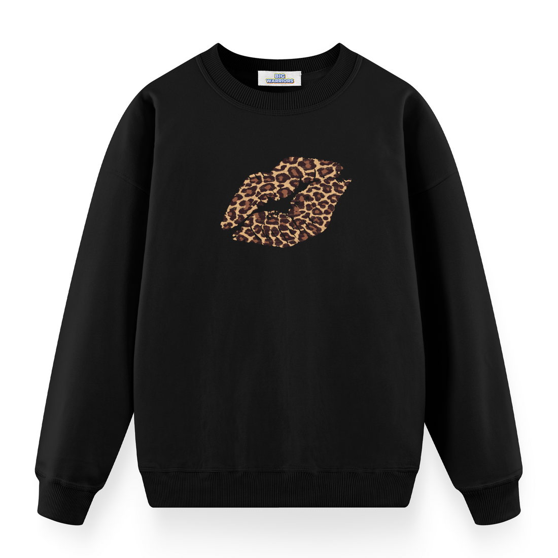 Leopard Lips - Oversize Sweatshirt