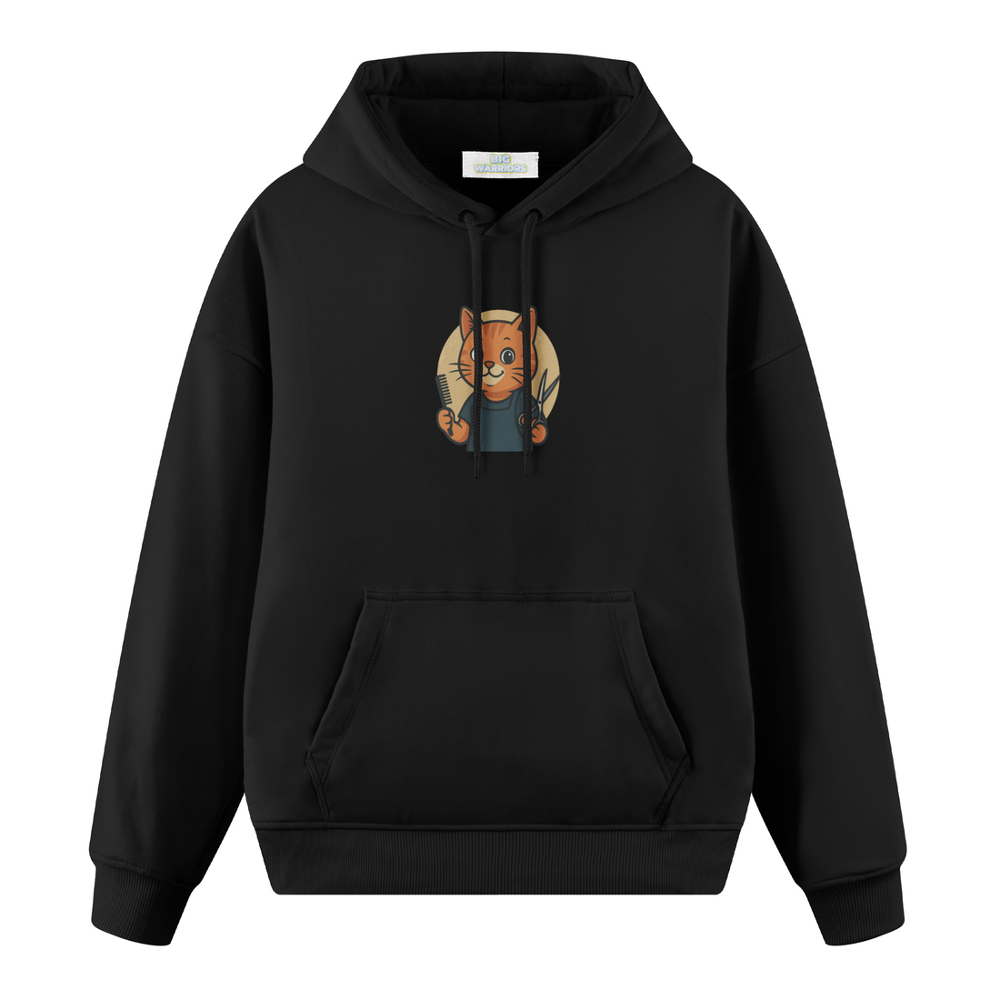 Barber Cat - Premium Oversize Hoodie