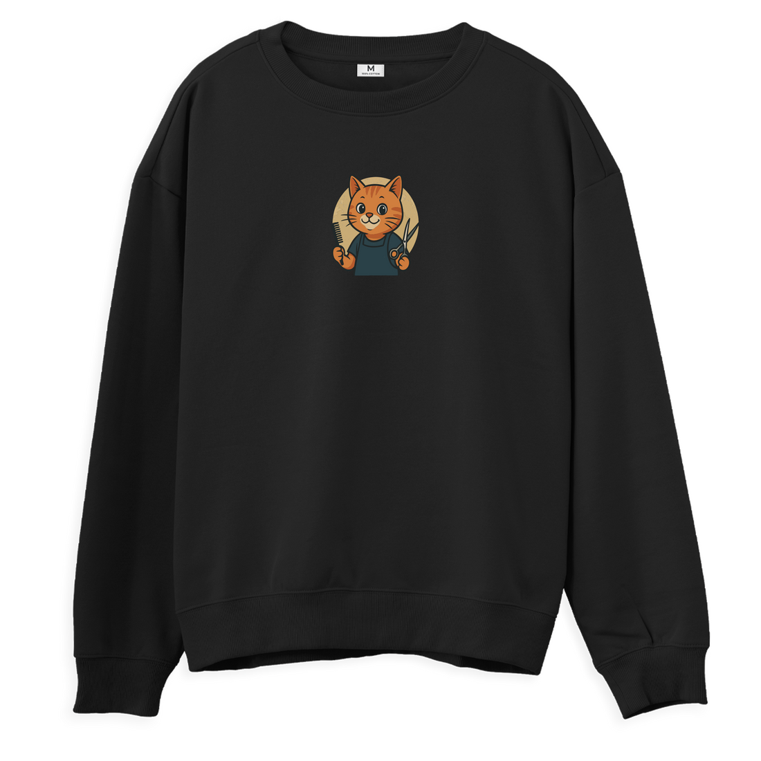 Barber Cat - Regular Sweatshirt