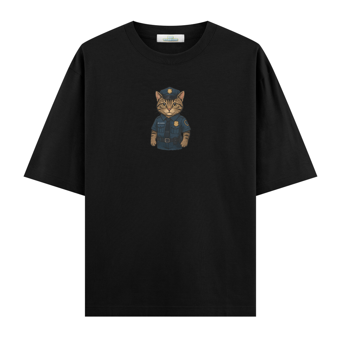 Police Cat - Oversize T-shirt