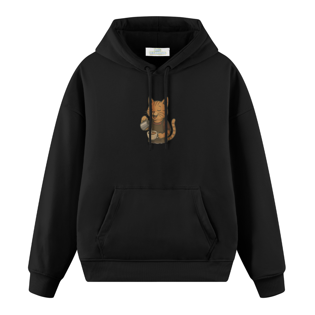 Barista Cat - Premium Oversize Hoodie