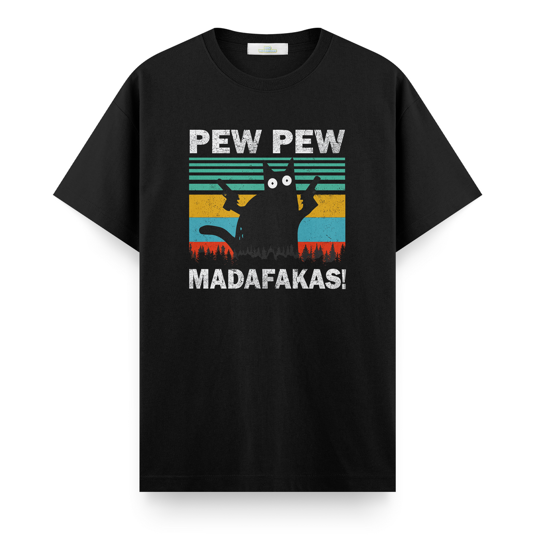 Pew Pew Cat - Regular T-shirt