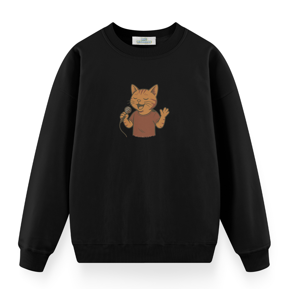 Soloist Cat - Premium Oversize Sweatshirt