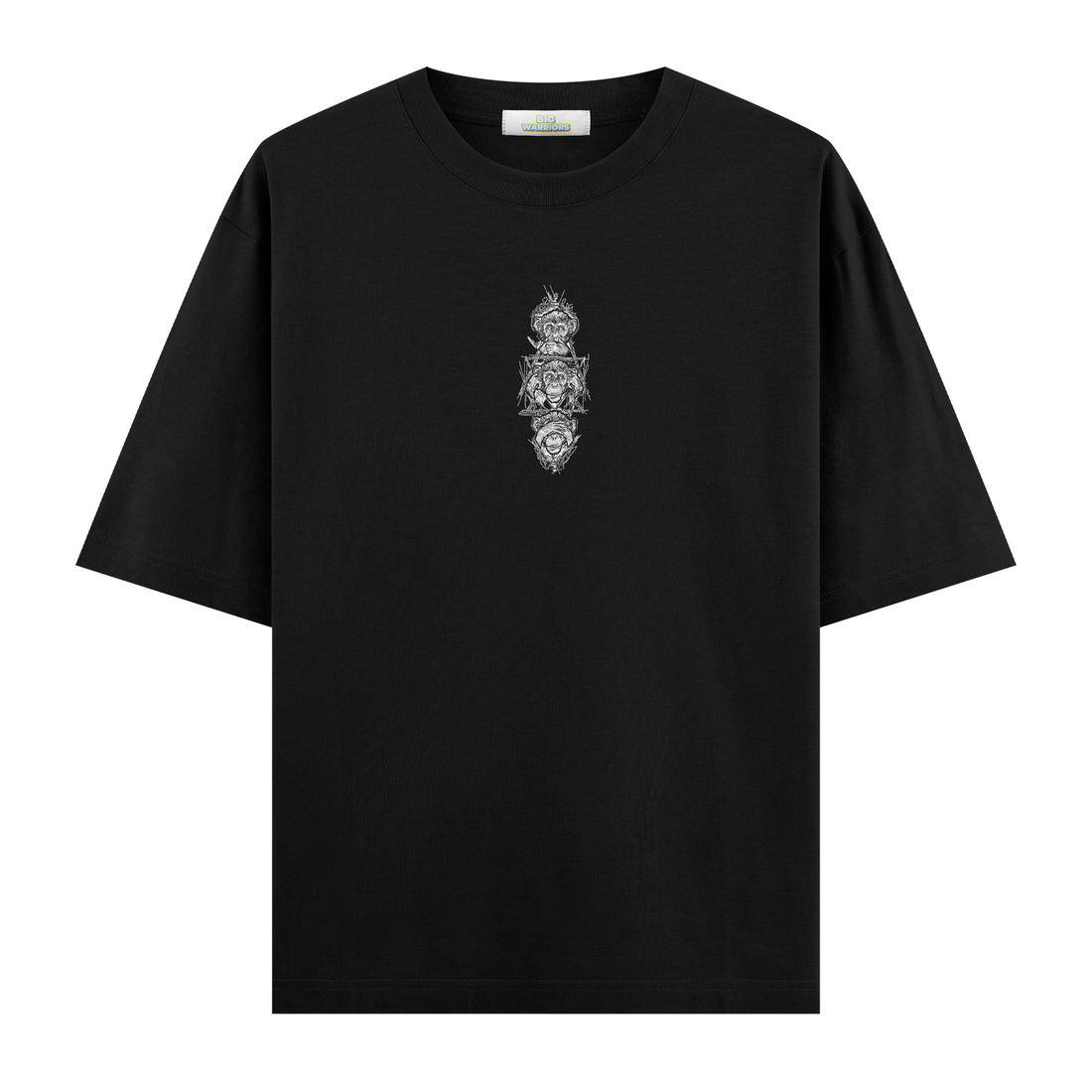 Three Monkey - Oversize T-shirt