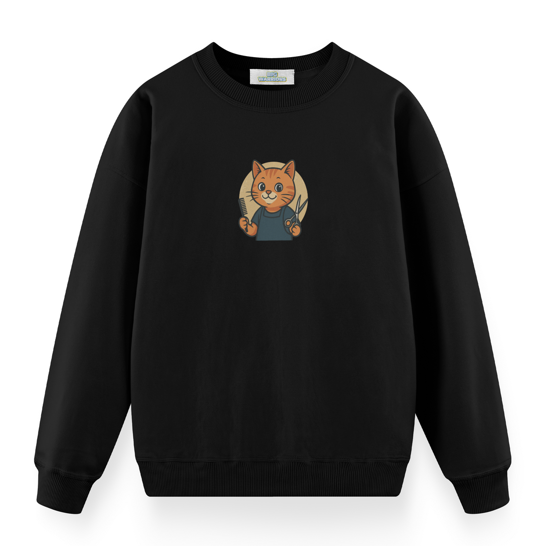 Barber Cat - Premium Oversize Sweatshirt