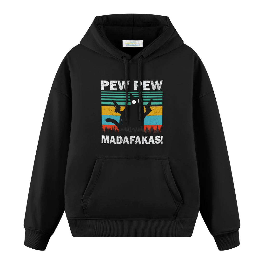 Pew Pew Cat - Premium Oversize Hoodie