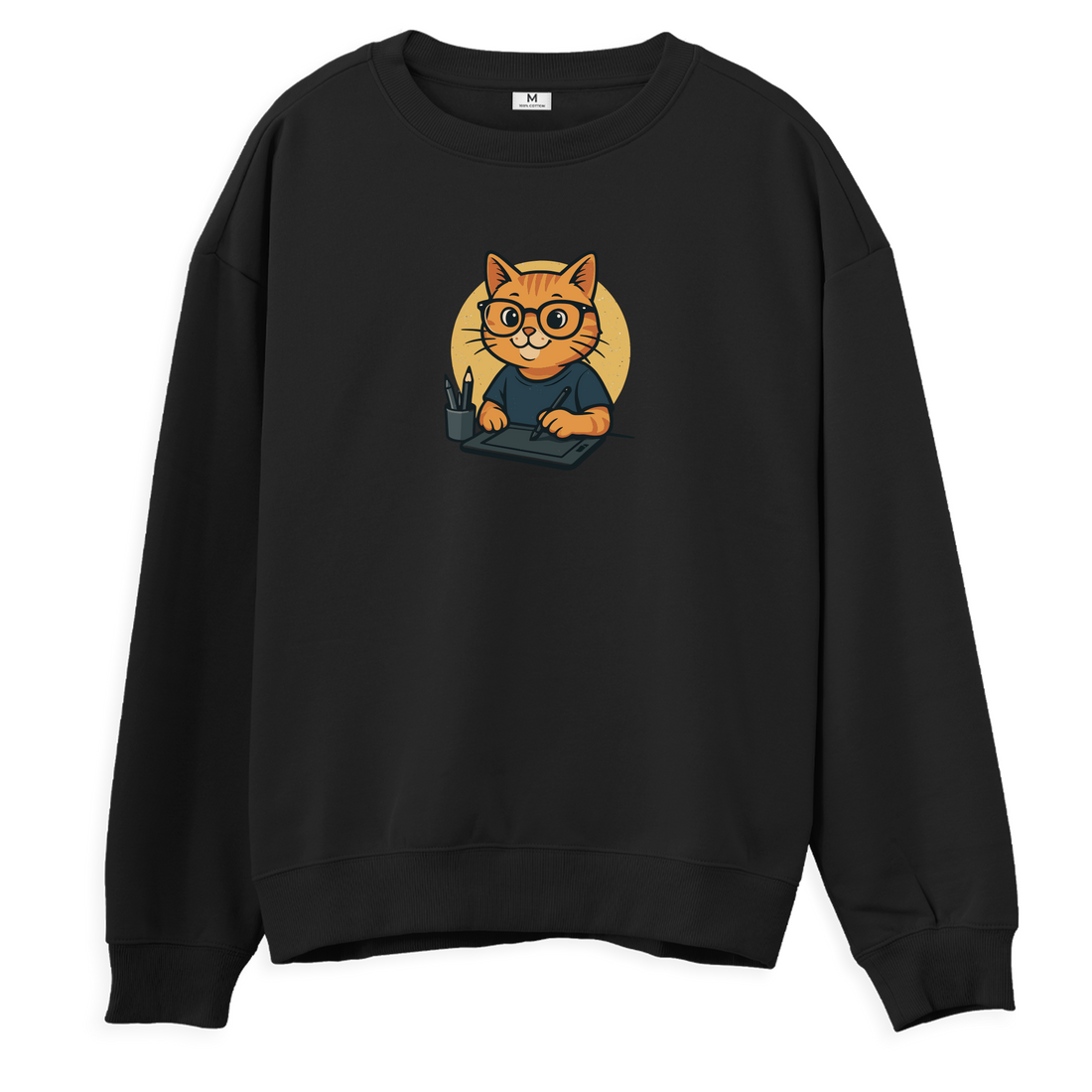 Graphic Designer Cat - Regular Sweatshirt