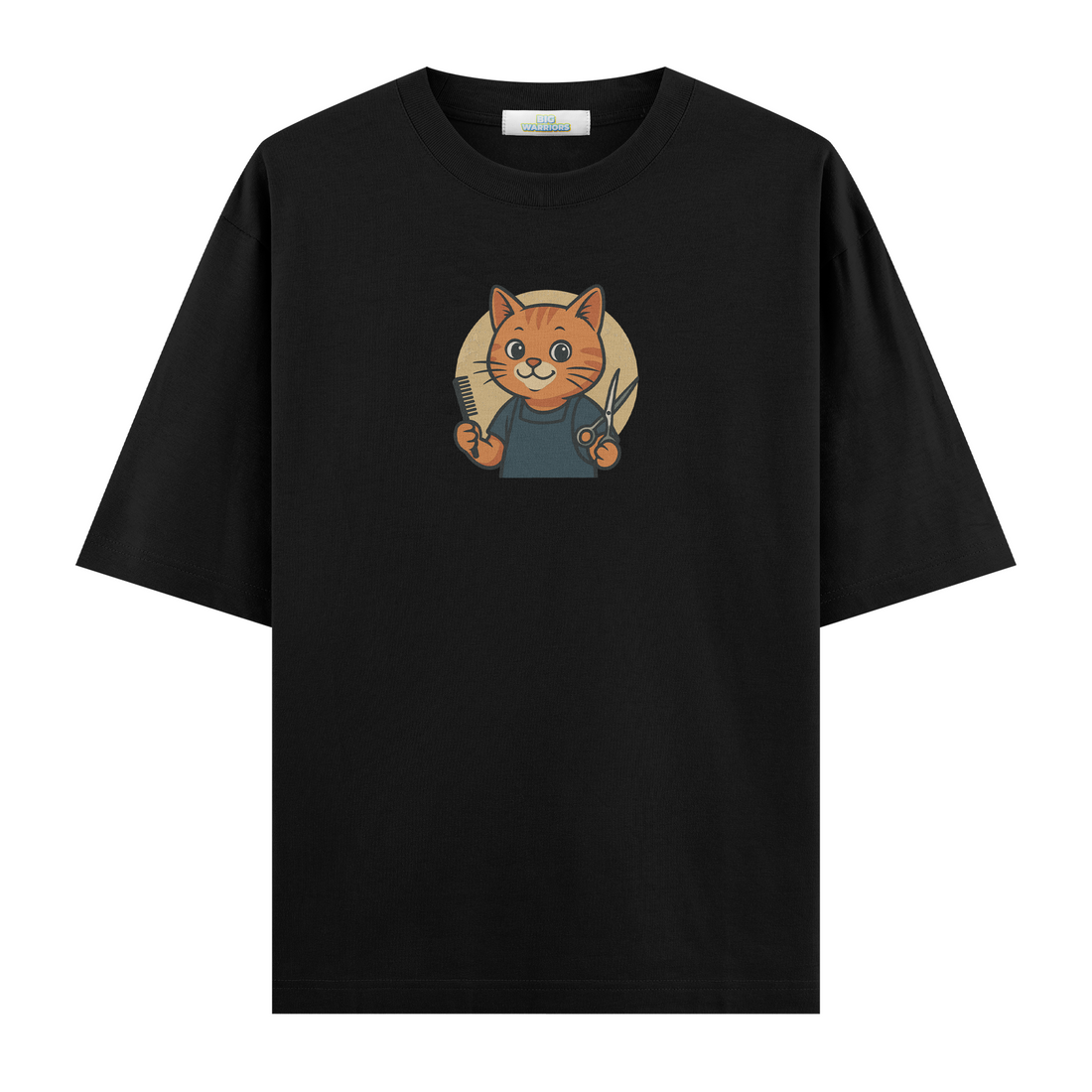 Barber Cat - Oversize T-shirt