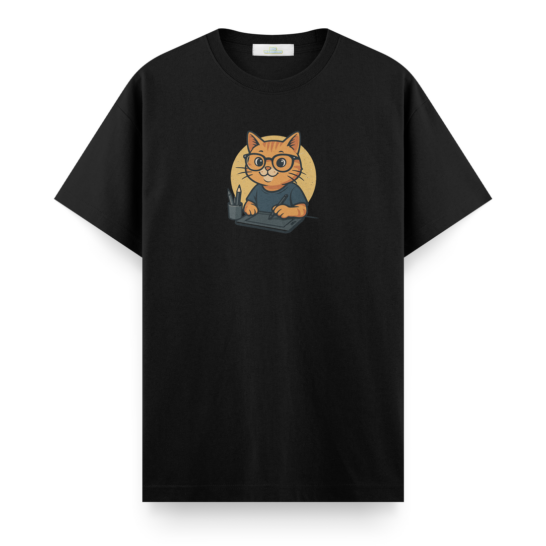 Graphic Designer Cat - Regular T-shirt