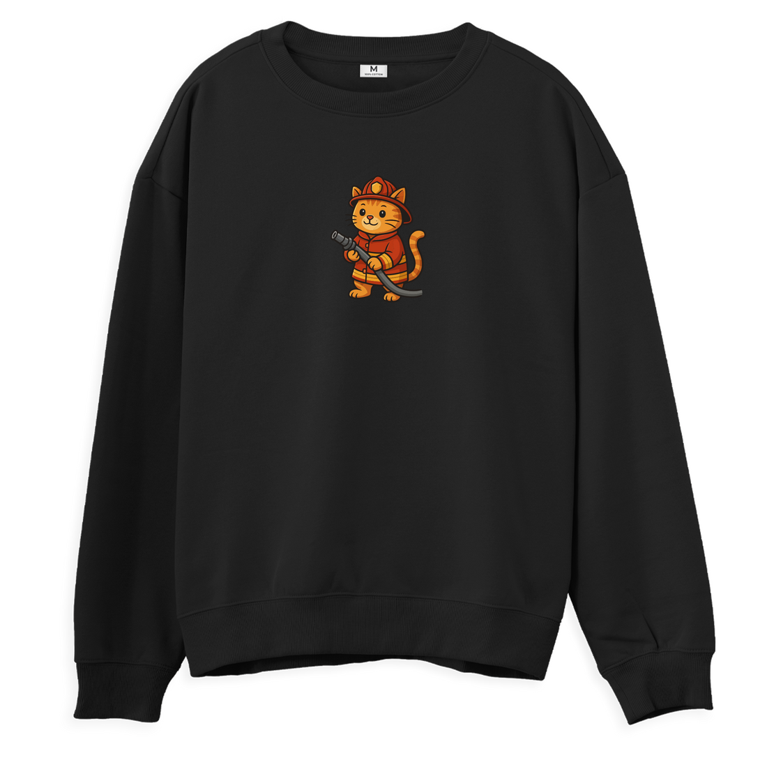 Fireman Cat - Regular Sweatshirt
