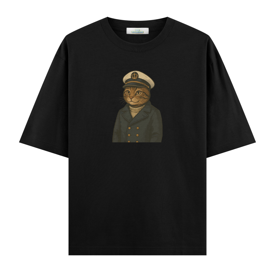 Captain Cat - Oversize T-shirt
