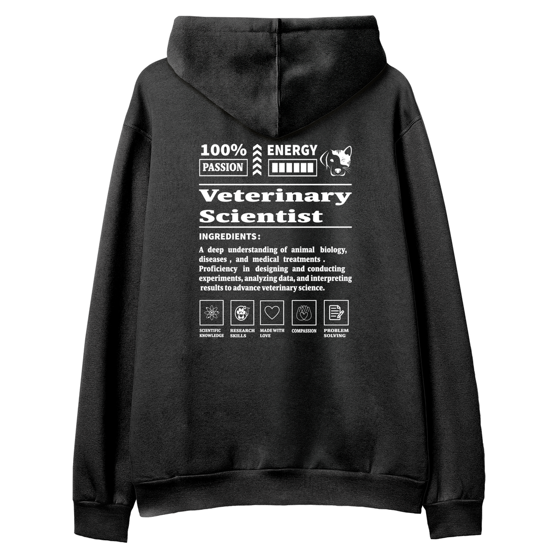 Veterinary Scientist - Regular Hoodie