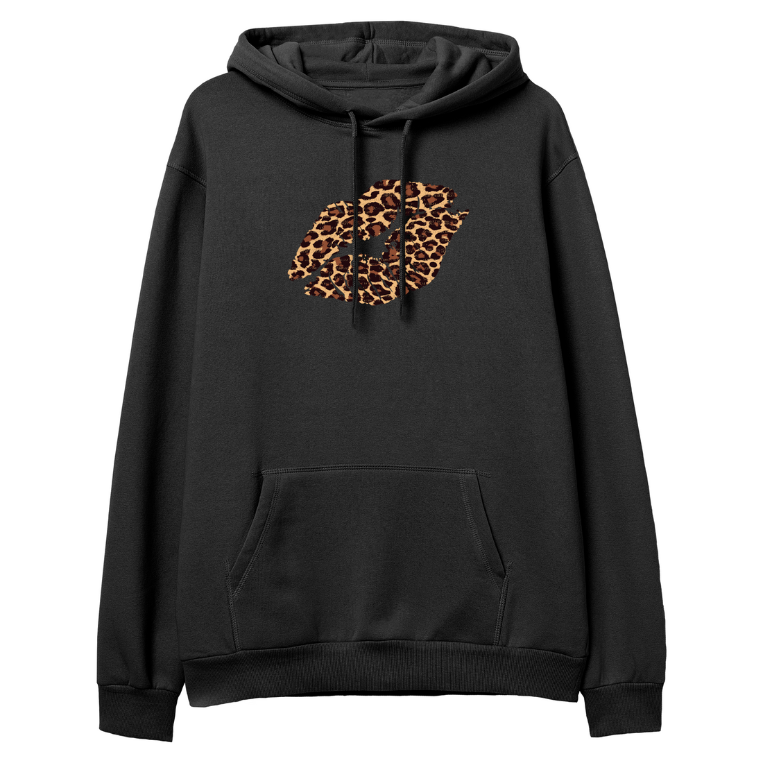 Leopard Lips - Regular Hoodie