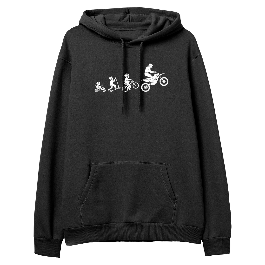 Motorbike Evolution - Regular Hoodie