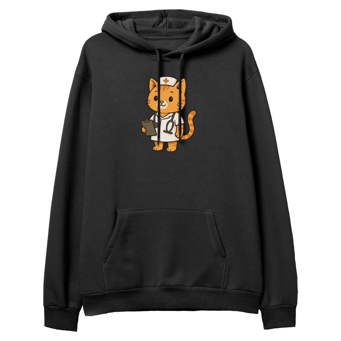 Nurse Cat - Regular Hoodie